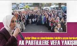 AK Parti Trabzon İl Kadın Kolları Başkanı Ayfer Cihan ve ekibi vefa gösterisi sergiledi