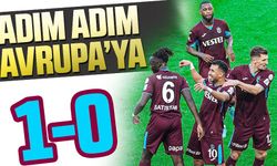 Hatay ve Adana Demirspor’dan sonra Adana Demir’i de mağlup eden Trabzonspor adım adım Avrupa hedefine yürüyor