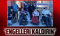Engellilerin Sorunlarını Dile Getiren Dernek Başkanı Ali Keskin Konuştu