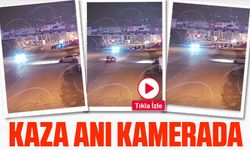 Trabzon’un Vakfıkebir İlçesinde Meydana Gelen Kaza Şehirdeki Kameralara Yansıdı