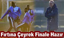 Trabzonspor, Ziraat Türkiye Kupası Çeyrek Finaline Hazır