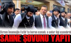 İstanbul Büyükşehir Belediye Başkanı  Fatih'te horon oynadı, o anlar ilgi uyandırdı