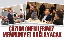 AK Parti Ortahisar Belediye Başkan Adayı Ergin Aydın, iş insanlarına seslendi