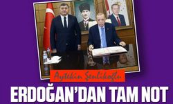 Cumhurbaşkanı Recep Tayyip Erdoğan Aytekin Şenlikoğlu'nun Başarılı Çalışmalarına Tam Not verdi