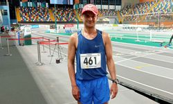 Milli Atlet Emrah Öztürk, İstanbul Büyükler Atletizm Salon Şampiyonası'nda Altın Madalya Kazandı