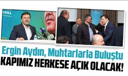 Ortahisar Belediye Başkan Adayı Ergin Aydın, Trabzon Muhtarlar Toplantısı'nda Şehirde Görev Yapan Muhtarlarla Bir Araya