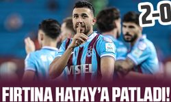 Trabzonspor, Hatayspor'u 2-0 Mağlup Ederek 3 Puanı Hanesine Yazdırdı