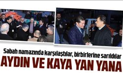Trabzon Ortahisar İlçesinin İki Güçlü Adayı AK Parti ve CHP'den; Başkan Adayları Sabah Namazında Buluştu