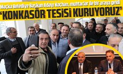 AK Parti Maçka Belediye Başkan Adayı Koray Koçhan, Muhtarlarla Bir Araya Geldi