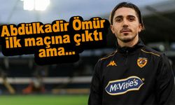 Trabzonspor'dan Hull City'e transfer olan Abdülkadir Ömür, yeni takımıyla ilk maçına çıktı