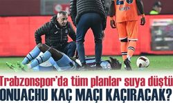 Trabzonspor'da Onuachu Şoku: Uzun Süreli Sakatlık!