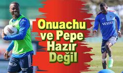 Trabzonspor'da Paul Onuachu ve Nicolas Pepe'nin hazır olmadığı görüldü