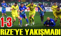 Fenerbahçe karşısında öne geçen Çaykur Rizespor, üstünlüğünü koruyamadı