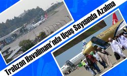 Trabzon Havalimanı'nda Uçuş Sayısında Azalma, Yolcu Sayısında Artış