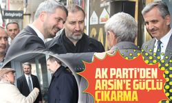 Arsin'de AK Parti'ye Güçlü Destek: Mustafa Şen ve İbrahim Küçük Rüzgarı