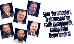 Spor Yorumcularının Değerlendirmesi: Trabzonspor'un Fatih Karagümrük Galibiyeti