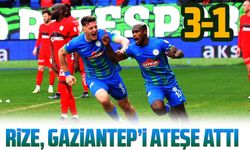 İç sahadaki başarısını sürdüren Çaykur Rizespor 3 puanı 3 golle aldı