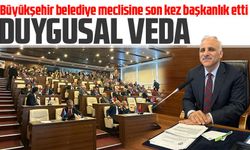 Murat Zorluoğlu, büyükşehir belediye meclisine son kez başkanlık etti