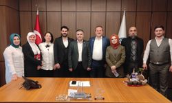 Sağlık-Sen Trabzon Üniversite Şubesi Genel Başkan Mahmut Faruk Doğan'ı Ziyaret Etti