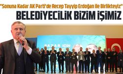 Bakan Osman Aşkın Bak: "Sonuna Kadar AK Parti'de Recep Tayyip Erdoğan ile Birlikteyiz"