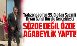 Trabzonspor'un 55. Olağan Seçimli Divan Genel Kurulu, KTÜ Atatürk Kültür Merkezi'nde yapıldı