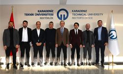 KTÜ Rektörü, 3DY AR-GE Genel Müdürü ve Ekibiyle Bir Araya Geldi: "Üretim" Önemli Bir Konu Olarak Vurgulandı