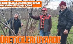 Trabzon Akçaabat Ziraat Odası'ndan Fındık Üreticilerine Önemli Mart Ayı Uyarısı!
