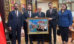 Irak Türkmenleri, Dr. Devlet Bahçeli'ye Ziyaret Gerçekleştirdi