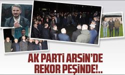 AK Parti Arsin Belediye Başkan Adayı İbrahim Küçük, Arsin Halkı Tarafından Sevgi ve Güvenle Karşılanıyor