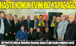 AK Parti Ortahisar Belediye Başkan adayı Ergin Aydın Müjdeyi Verdi