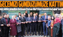 Akçaabat'ta Ak Parti Seçim İrtibat Bürosu Açıldı, Osman Nuri Ekim Önemli Mesajlar Verdi