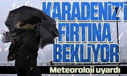 Meteorolojiden Uyarı: Karadeniz'de Sağanak Yağışlar ve Fırtına Bekleniyor!
