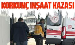 Trabzon'da İnşaat Kazası: İşçi Hastaneye Kaldırıldı