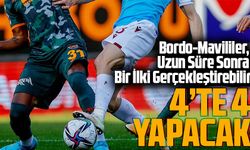 Trabzonspor'un Kazanma Serisi ve İlkleri; Bordo-Mavililer, Uzun Süre Sonra Bir İlki Gerçekleştirebilir