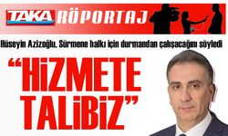 Sürmene Belediye Başkanı adayı Hüseyin Azizoğlu, Sürmene halkı için durmandan çalışacağını söyledi