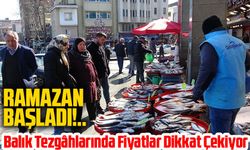 Trabzon'da Ramazan Başladı: Balık Tezgâhlarında Fiyatlar Dikkat Çekiyor