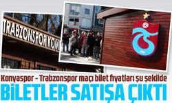 Konyaspor & Trabzonspor Maçı Biletleri Satışta!
