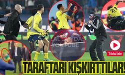 Trabzonspor - Fenerbahçe Maçında Gerilim Dorukta: Taraftarlar ve Oyuncular Arasında Gergin Anlar!