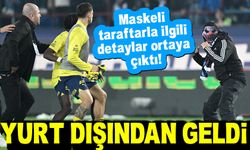 Trabzonspor-Fenerbahçe Maçında Sahaya Giren Maskeli Taraftarın Yurt Dışından Geldiği Ortaya Çıktı