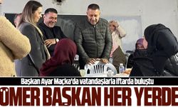 MHP Trabzon İl Başkanı Ömer Ayar, Mahallesinde Cumur İttifakına Oy İstedi