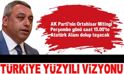 AK Parti’nin Ortahisar Mitingi Perşembe günü saat 15.00’te Atatürk Alanı dolup taşacak
