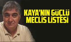 CHP'nin Ortahisar Belediye Başkan Adayı Ahmet Kaya'nın Güçlü Meclis Listesi