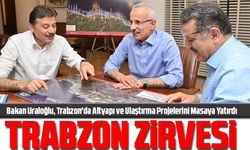 Bakan Abdulkadir Uraloğlu, Trabzon'da Altyapı ve Ulaştırma Projelerini Masaya Yatırdı