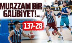 Trabzonspor Basketbol Takımı, muazzam bir galibiyet Aldı