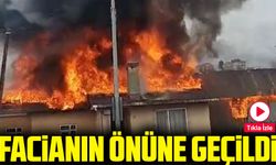 Rize'de Ev Yangını İtfaiye Tarafından Kontrol Altına Alındı