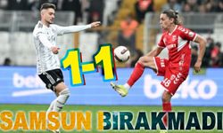 Samsunspor, Beşiktaş Karşılaşmasında Beraberlik