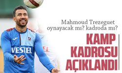 Trabzonspor'un Kayserispor Maçı Kamp Kadrosu Belli Oldu: İki Önemli İsim Yok
