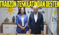 İYİ Parti Trabzon Teşkilatından Koray Aydın'a Destek