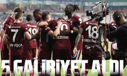 Trabzonspor'un Çıkışı: 5 Galibiyet Aldı!