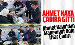 Ortahisar Belediye Başkanı Ahmet Kaya'dan Maneviyat Dolu İftar Çadırı